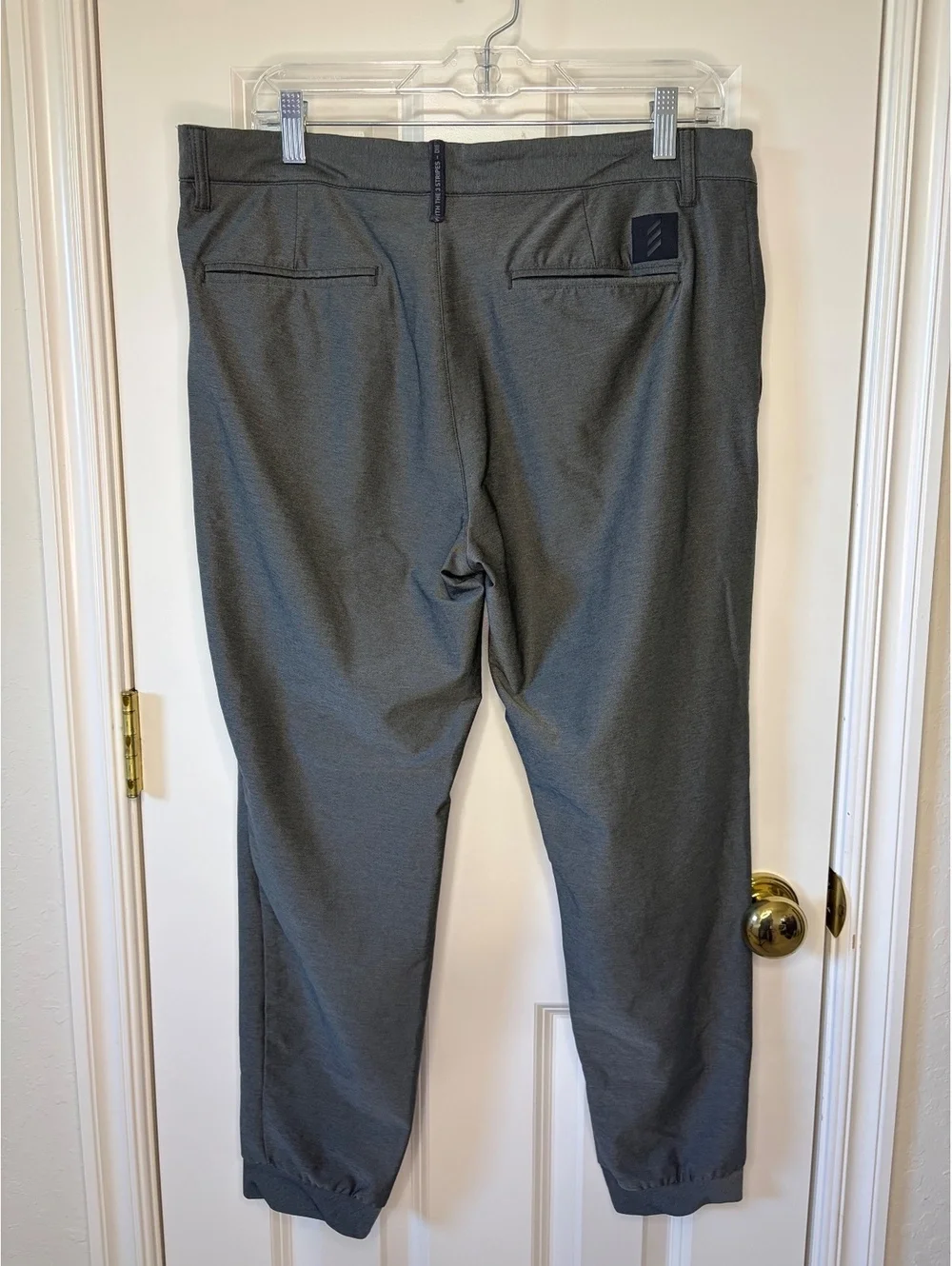 Adidas Men’s Adicross Golf Jogger Pants, Gray, 34x30